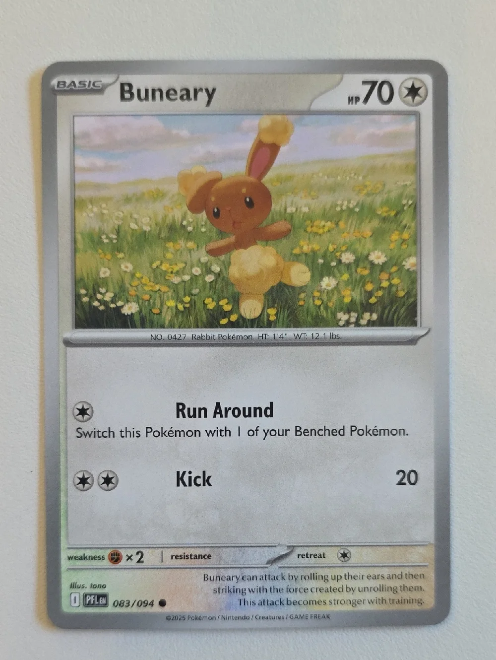 Pokemon Buneary And Buneary Holo Card Lot